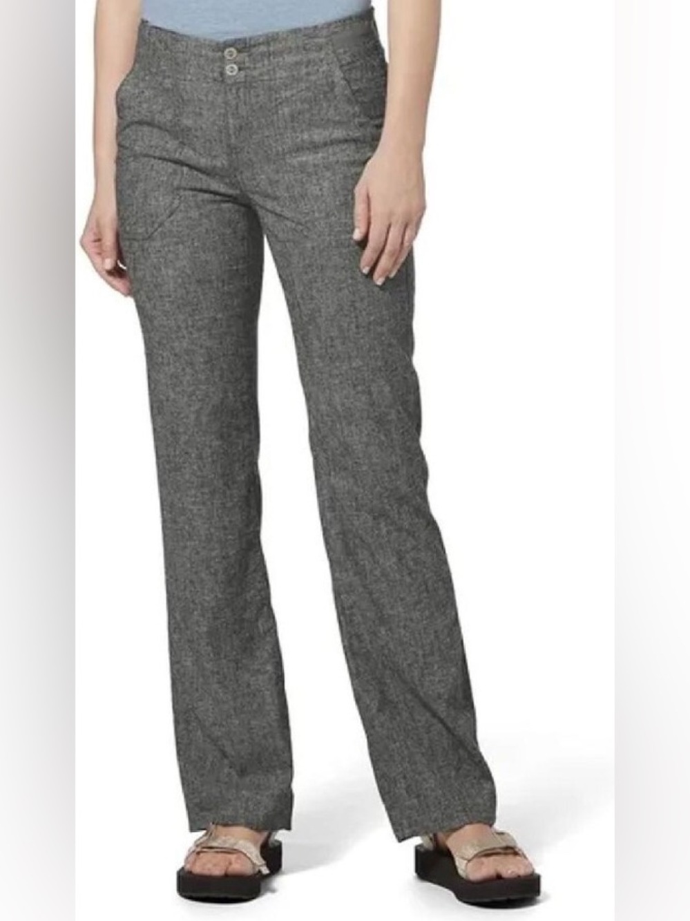 Royal Robbins Hempline Pants in Asphalt Gray Size 12